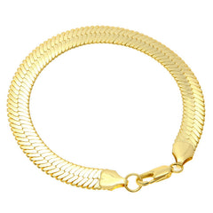 Bracelet hiphop hip hop men blade chain flat snake bone chain bracelet animal far east