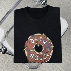 DREW HOUSE T Shirts Black Donut