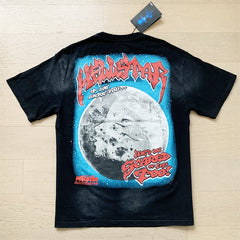 Hellstar T Shirts Retro style high street trend High-quality pure cotton high-street clothing