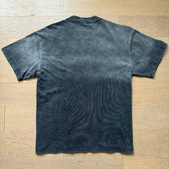 Valeforever Vale T Shirts Distressed, washed black-blue print