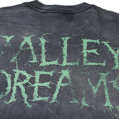 Valeforever Vale T Shirts Washed black with a distressed finish