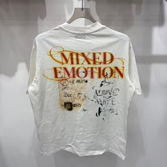 MIXED EMOTION T SHIRTS High-quality streetwear made from 260g pure cotton fabric.