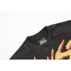 Hellstar T-shirt Direct Printing Pattern High-quality pure cotton high-street clothing