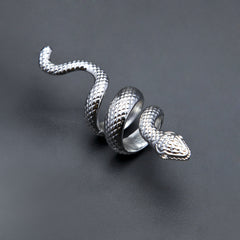 Rings Trendy Serpentine Alloy Ring Hip Hop Animals Far East