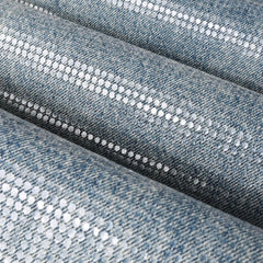 Mens trendy purple jeans 100% cotton Rhinestones #103