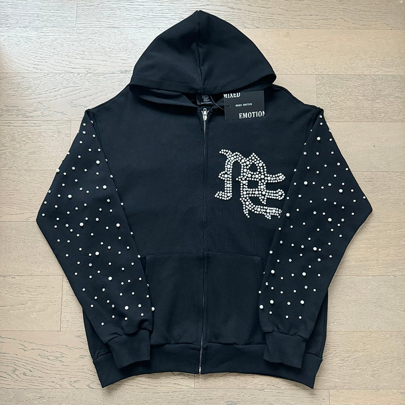 MIXED EMOTION New Cutting-Edge Versatile Hoodie