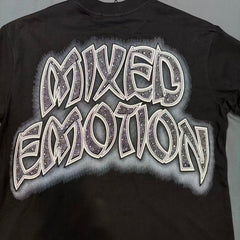 MIXED EMOTION T SHIRTS High-quality streetwear made from 260g pure cotton fabric.