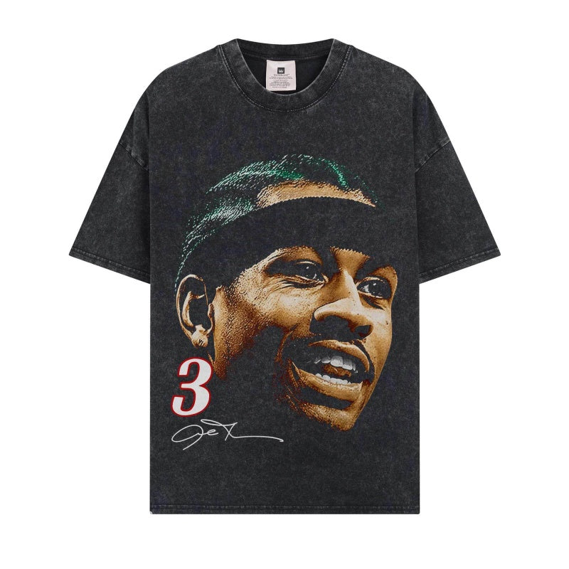 BIG FACE T shirts Pure Cotton High-Street Fashion