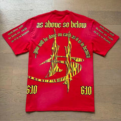 Hellstar T shirts High-street style, pure cotton, loose fit