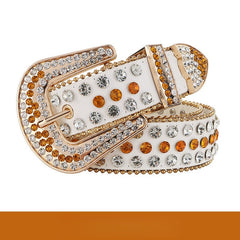 Hip-Hop Punk Rhinestone Belt