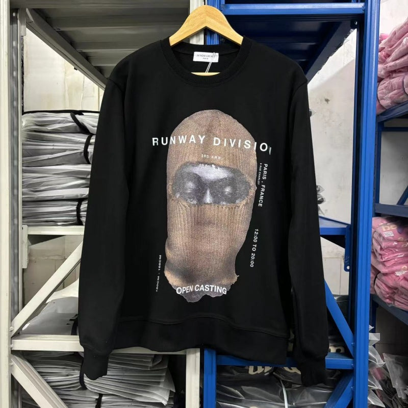 IH NOM UH NIT Crew neck sweatshirt High-quality pure cotton streetwear style