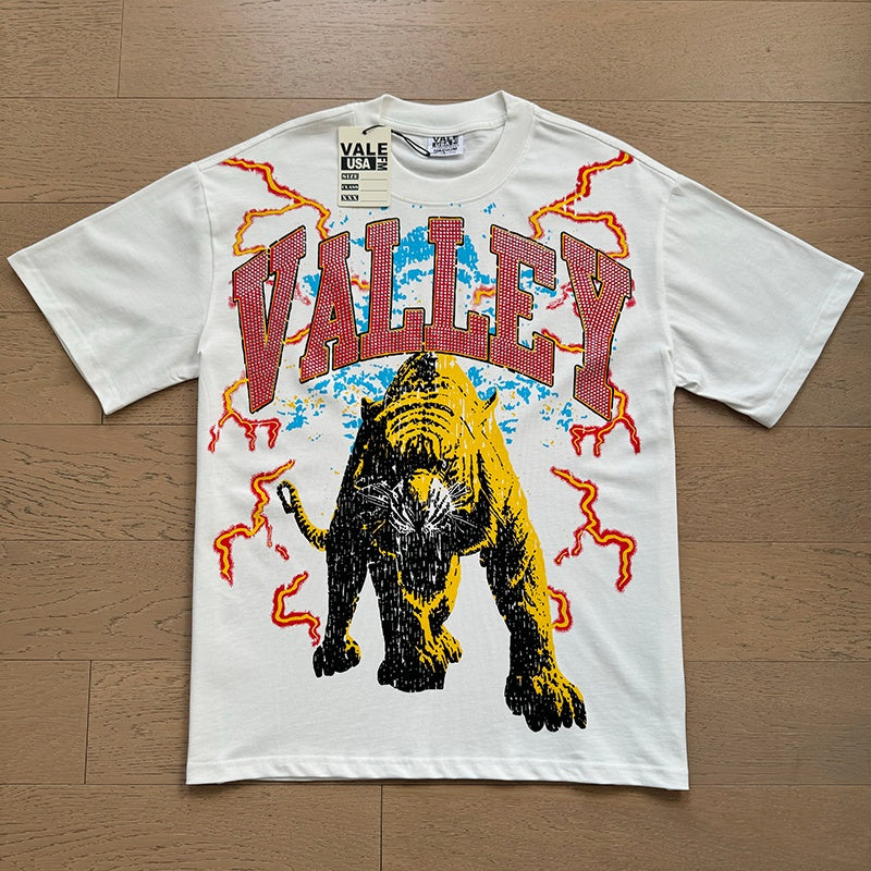 Valeforever Vale T Shirts White letter print unbeatable high-street fashion appeal.