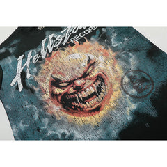 Hellstar  T-shirt Direct Printing Pattern High-quality pure cotton high-street clothing