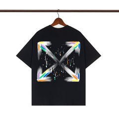 OFF WHITE T SHIRTS High-quality pure cotton high-street style