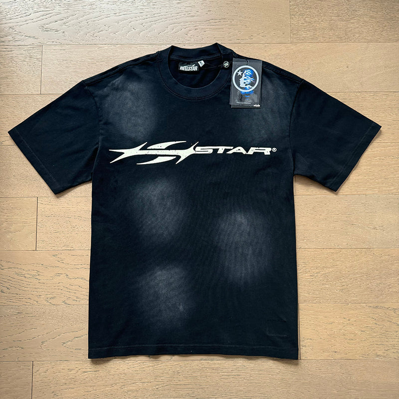 Hellstar T Shirts Washed Aging Process High-quality pure cotton high-street clothing
