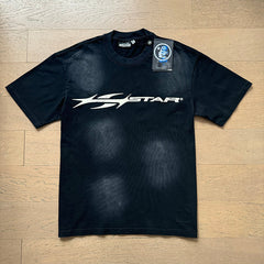 Hellstar T Shirts Washed Aging Process High-quality pure cotton high-street clothing