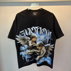MIXED EMOTION T SHIRTS High-quality streetwear made from 260g pure cotton fabric.
