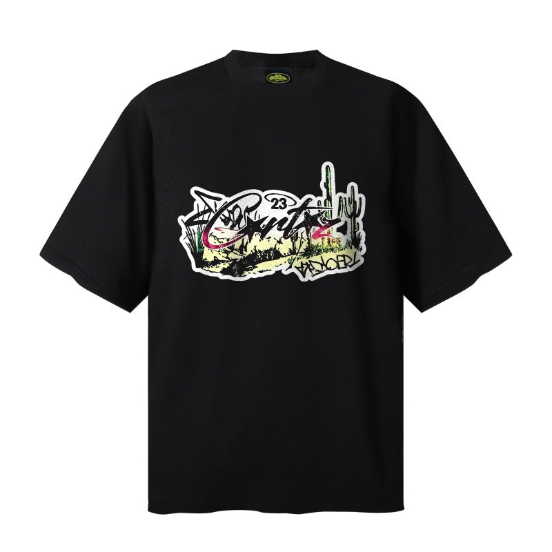Corteiz T shirts High-quality stylish loose-fitting pure cotton