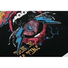 Hellstar  T-shirt Direct Printing Pattern High-quality pure cotton high-street clothing