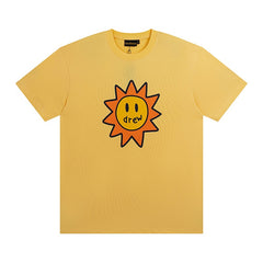 DREW HOUSE T Shirts Smiley Sun Print