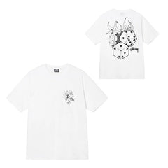 Stussy T Shirts Casual Versatile Loose T Shirts Couple