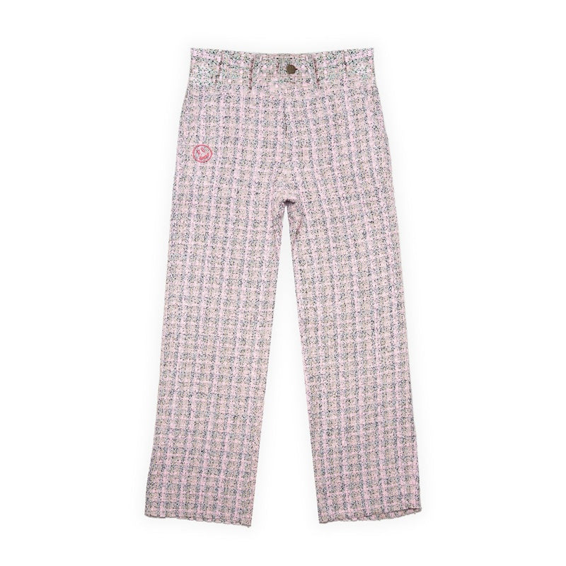 DREW HOUSE trousers Chanel-style embroidery
