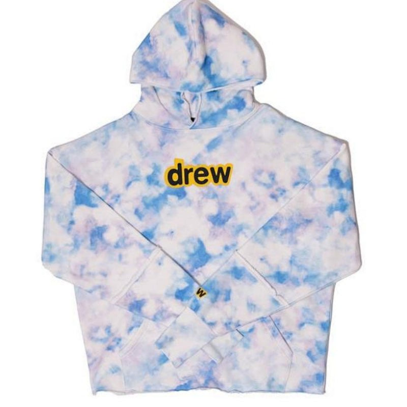 DREW HOUSE Hoodie Stylish letter-pattern tie-dye