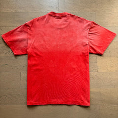 Valeforever Vale T Shirts Washed red with white letter print