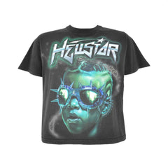 Hellstar T Shirt Graffiti Printing High-quality pure cotton high-street clothing