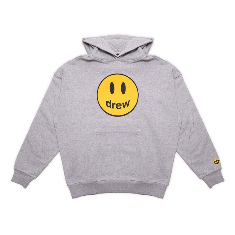 DREW HOUSE Hoodie  Gray smiley face logo