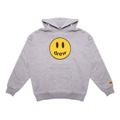 DREW HOUSE Hoodie  Gray smiley face logo