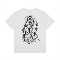 Revenge T Shirts High-quality streetwear with trendy Painted decoration