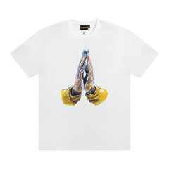 DREW HOUSE T Shirts Palms of both hands