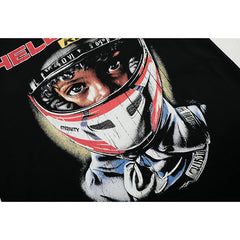 Hellstar T-shirt Direct Printing Pattern High-quality pure cotton high-street clothing