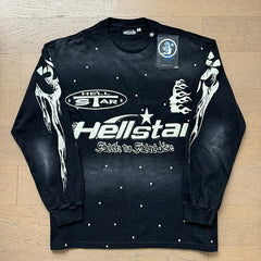 Hellstar Long Sleeve Shirts High-quality pure cotton high-street clothing