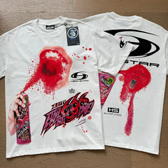 Hellstar T shirts High-street style, pure cotton, loose fit
