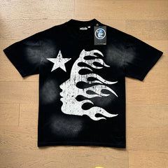 Hellstar T Shirts High-quality pure cotton high-street clothing