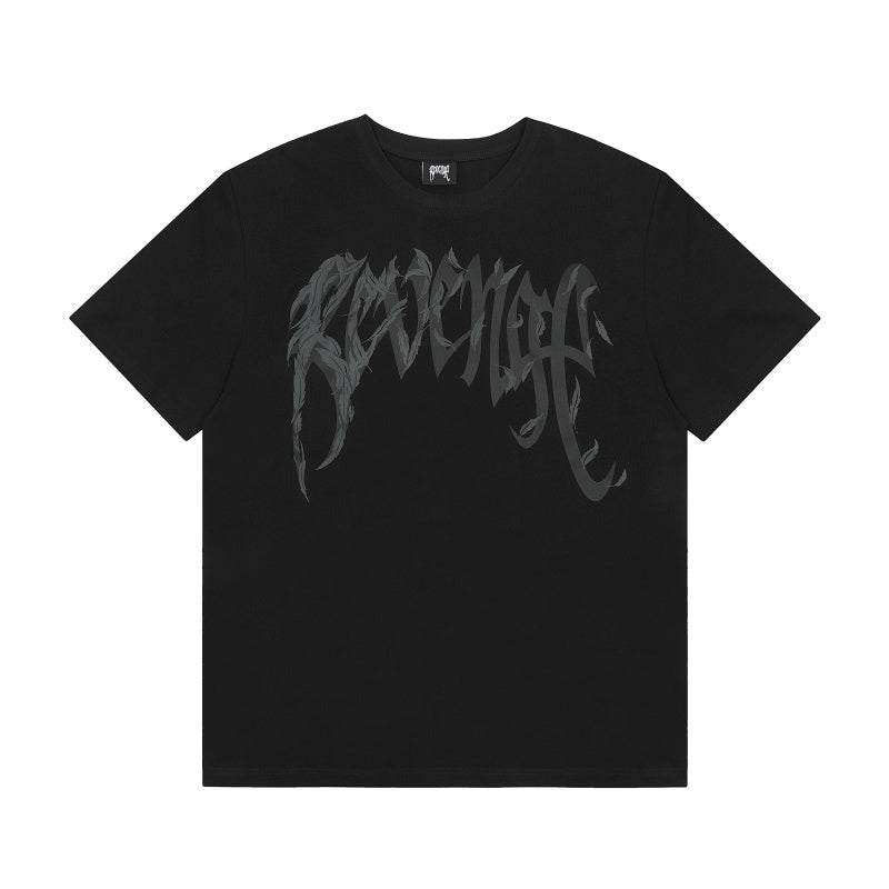 Revenge T Shirts High-quality streetwear with trendy Painted decoration