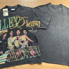 Valeforever Vale T Shirts Girl with a vintage, washed-look aesthetic