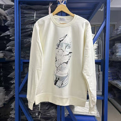 IH NOM UH NIT Crew neck sweatshirt High-quality pure cotton streetwear style