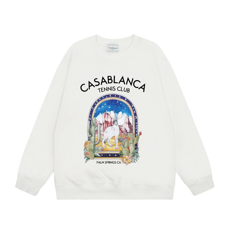 Casablanca Crew Neck Sweatshirt