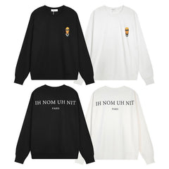 IH NOM UH NIT Crew neck sweatshirt High-quality pure cotton streetwear style