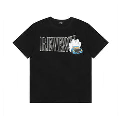 Revenge T Shirts High-quality streetwear with trendy Painted decoration