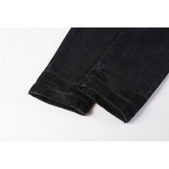 Mens trendy purple jeans 100% cotton Pure Cotton High Street Trend
