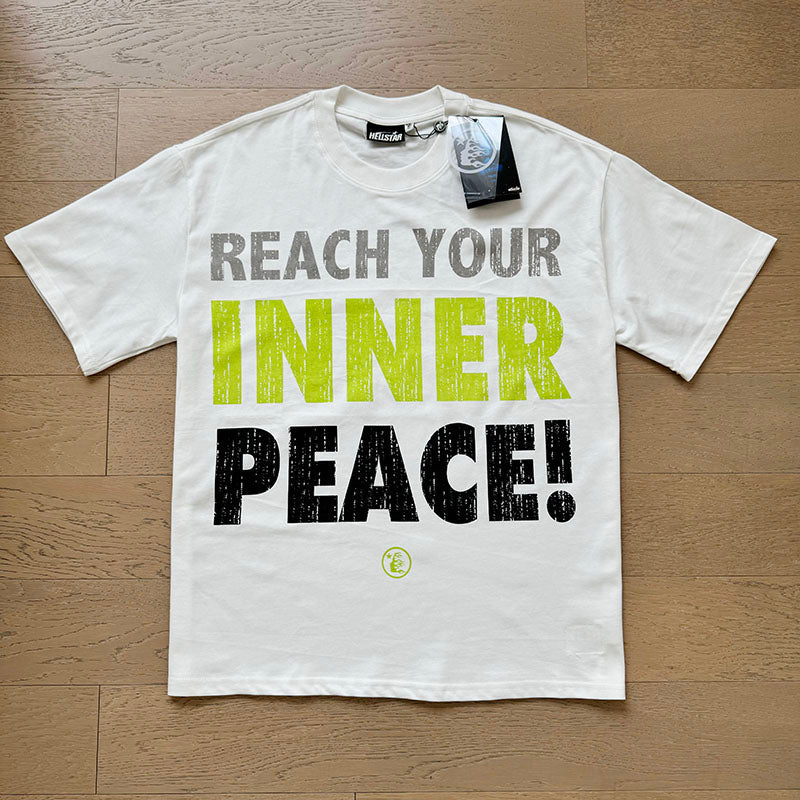 Hellstar T Shirts Retro style high street trend High-quality pure cotton high-street clothing