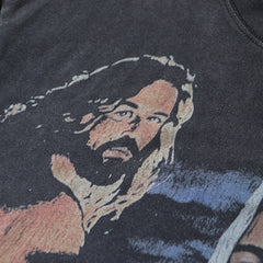 Valeforever Vale T Shirts Washed black with a distressed finish