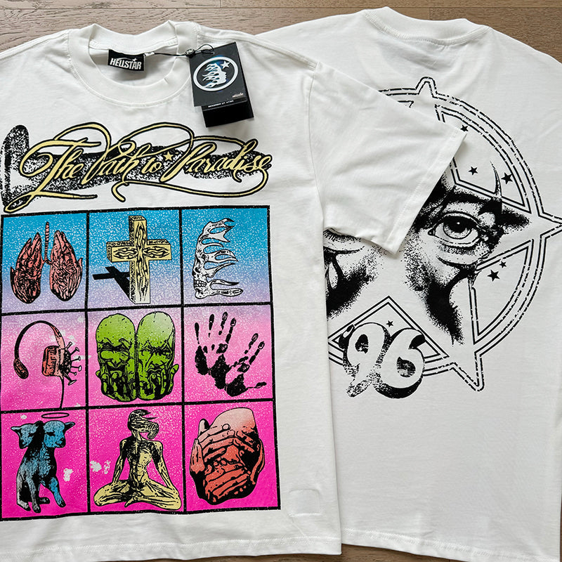 Hellstar T-Shirt High-quality pure cotton high-street clothing