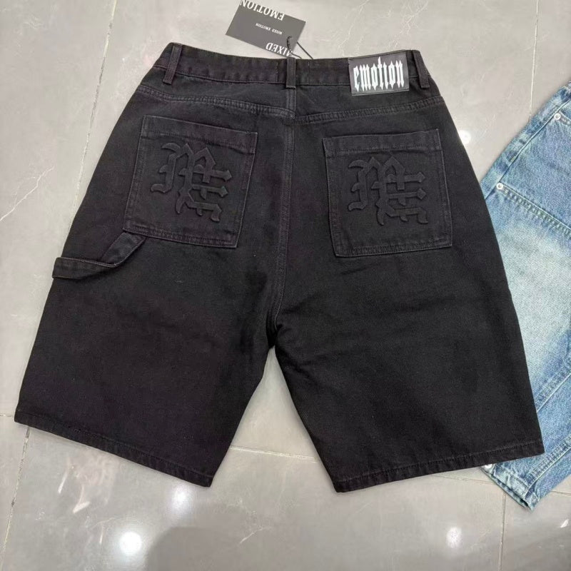 MIXED EMOTION Denim shorts