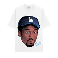 BIG FACE T shirts Pure Cotton High-Street Fashion