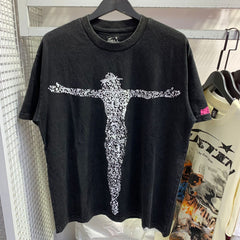 Hellstar T Shirt High-quality pure cotton high-street clothing